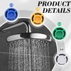 PAGOW 4 Pcs Flow Restrictor Set - 1.5/1.8/2.0/2.5 GPM Reducer,