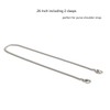 Xiazw Small Beautiful Chain Bag Chain Purses Shoulder Strap Accessory