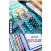 YFFSFDC Loose Leaf Ring, Set of 32, 8 Colors, 5