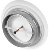 Repa Market ø8" Inch White Steel Universal Diffuser - Adjustable