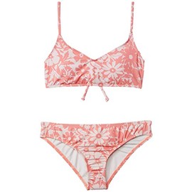 Billabong Girls' Way to Love Strappy Tank Two Piece Swimsuit Set, Multi, 6