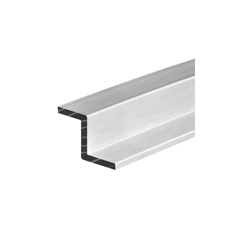Randall Manufacturing 3/4"Wide x 1/8" Wall Clear Satin Anodized Aluminum