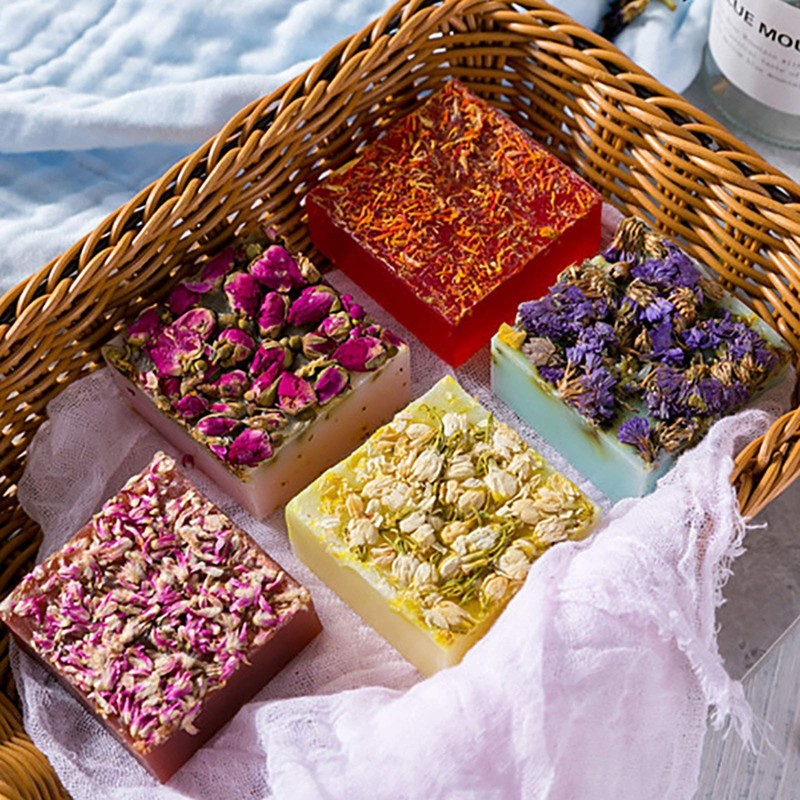 CoolCrafts Dried Rose Buds Edible Fragrant Dried Flowers for Tea,