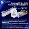 Beverage Dispensers Universal Fit, Cut to Size - Gravity Fed