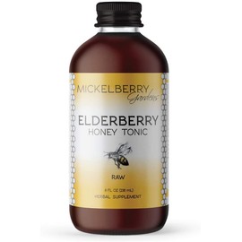 Mickelberry Gardens, Tonic Elderberry Honey, 8 Ounce