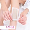 LALILL Fleece on 1 Roll for Wax – WAX, White,