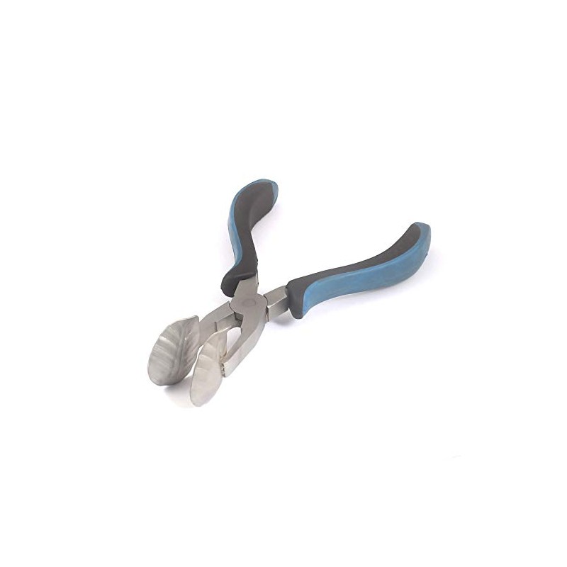 AAProTools Glassblowing Boro Lampwork Bead Leaf Masher Flat Plier A+
