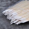 RIKWOG 600pcs Pointed Cotton Swabs, 4 inch Precision Microblading Cotton