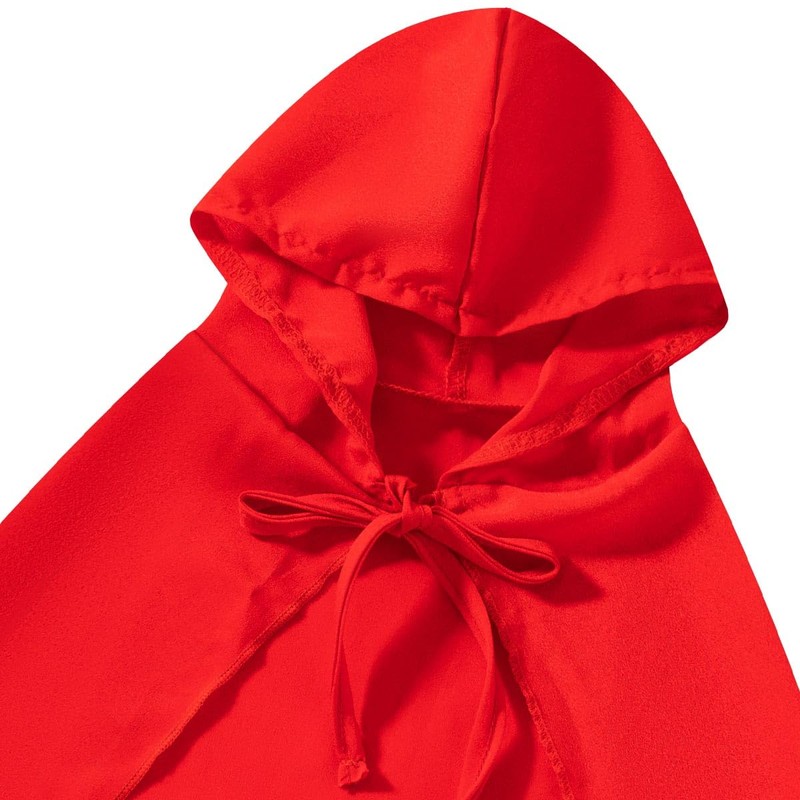 Disfraz de caperucita roja para perro, vestido de Navidad con