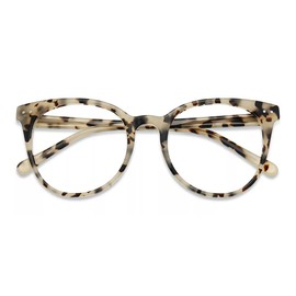 Firmoo 2023 Blue Light Blocking Glasses for Women/Men, Anti Glare Lens Blue Light Glasses, Brown Round Computer Glasses for Screens