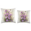 Creeping Phlox Flower Blooming With Bees Around Graphic Throw Pillow