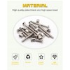 Crib Screws Hardware Replacement Kit - M6x40/50/60/70/80 mm Hex Drive