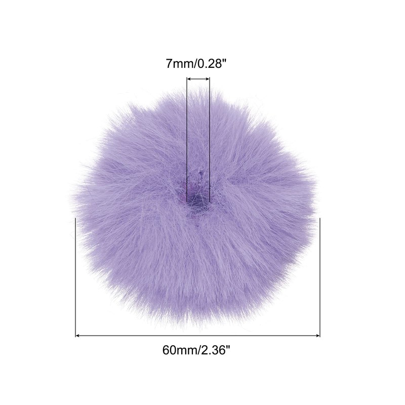 PATIKIL Furry Microphone Windscreen 7mm x 60mm Mic Cover Windshield