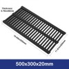20 Inch Polymer Resin Trench Drain Grate, 7.87 Inch Wide