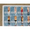 1993 Marilyn Monroe Uncut Card Sheet Complete 100 Card Set