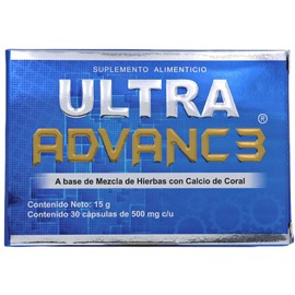 Ultra Advanc3 Azul 30 capsulas