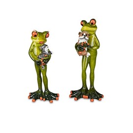 formano Beautiful pair of frogs with pets, animal lovers, frog house
