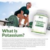 Nu U Nutrition Potassium Supplement High Strength 1550mg & Vitamin