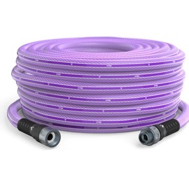 YUNIGO ESSENCE Garden Hose, 5/8" 50ft – Kink-Proof, Abrasion-Resistant, Durable Hybrid Polymer, Cold-Weather Flexible, Ideal for Everyday Outdoor Use and Watering, Including Vegetable Gardens