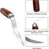 2 PCS Coconut Opener Tool Set Coconut Meat Remover Stainless