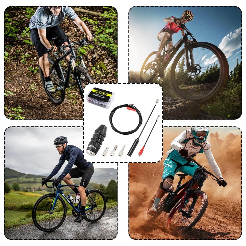 ECOMAID Bicycle Internal Cable Routing Tool Cable Routing Kit for