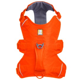 Ruffwear, Web Master, Multi-Use Support Dog Harness, Hiking and Trail Running, Service and Working, Everyday Wear, Blaze Orange, XX-Small