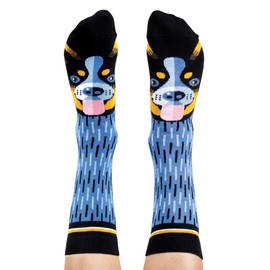 Wilson Payne Down Under Socks - Blue Heeler, 8-11