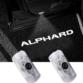 Alphard (09) 20 Series Car Door Lamp Door Welcome Light Courtesy Light LED Logo Projection Alphard 30 Series Courtesy Angle Adjustable Function Set of 2
