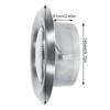 Stainless Steel Adjustable Round Air Vent for Home Wall Ceiling