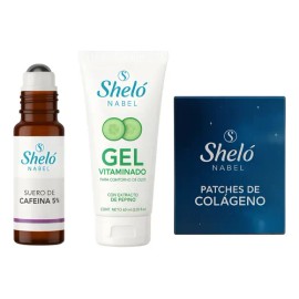 Suero Cafeína Gel Vitaminado Parches Colágeno Shelonabel