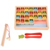 Wooden Magnetic Fishing Game Safe Letters Cognition Preschool Gift for