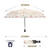 Cuby Travel Umbrella Compact Folding Auto Open and Close for