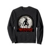 Full Moon With Bats and Wendigo Folklore Sweatshirt