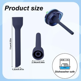 5pcs Silicone Straws Compatible with Brümate Leap 12oz Kids Tumbler, Silicone Straws BPA-Free Straw Kits Easy to Clean Straw Accessories for Brümate Leap 12oz Kid Tumbler (5 Colors)