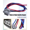 Vaticas 3PIN Turn Signal Lights Connector Harness Fit for Toyota