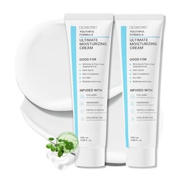 2PCS Crema Hidratante Facial - Youthful Formula Moisturizing Cream - Cuidado de la Piel Vegano