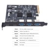 chenyang 5 Port PCI-E 4X to 2 USB C/3 USB