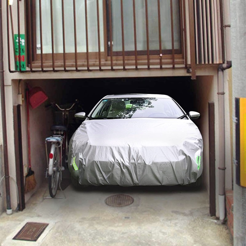 Linfen Car Hood Protective Cover, Thick and Sturdy, Front, Fire