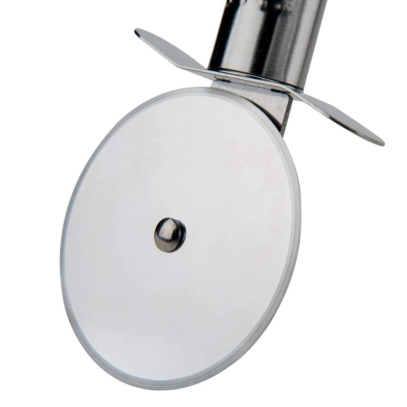 Fackelmann, Pizza Cutter, Pizza Roller Made of Stainless Steel, Robust