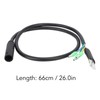 Electric Bike Motor Extension Cable M6 Female 9 Pin Waterproof
