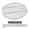 Hongso 18.5" SUS304 Round Cooking Grid Grates for Large Big