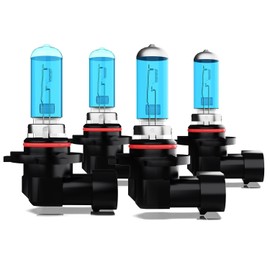 ZPXGIZT Light Bulbs Fit For Honda Odyssey 2005-2010, 9005 9006 High Low Beam High Performance Halogen Headlight Bulb Combo, 6000K White Light, Pack of 4