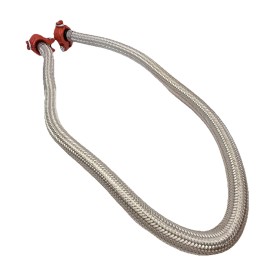 VICTAULIC 72 GH1-C2C  1" X 72" SS BRAIDED FLEX HOSE ASSEMBLY WITH COUPLINGS