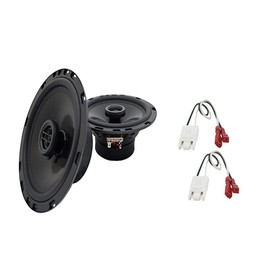 Harmony Audio Compatible with Chevy Tracker 1998-2004 Rear Side Panel Factory Replacement Harmony HA-R65 Speakers