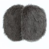 TYEFF-GY-05 Earlux Earmuffs, Faux Fur Gray, Size ML