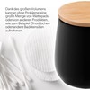 KADAX Cosmetics Tin, Ceramic Storage Tin, Cotton Wool Box with