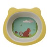 5 pcs set Eco friendly Bamboo Fiber Cartoon Children Tableware