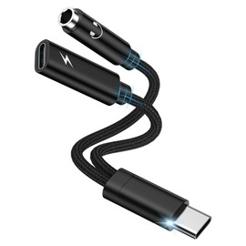 AILKIN USB C Headphone Adapter and Charging