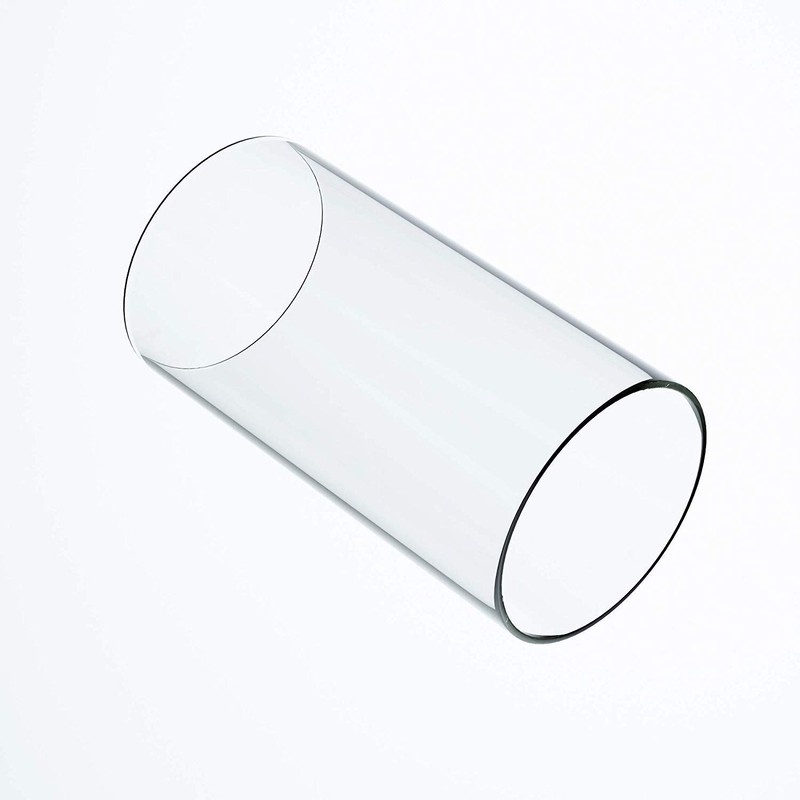 Large Size Hurricane Candle Holder Glass, Glass Cylinder Open Both