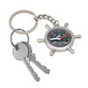 Magnetic Key Compass for Survival, Camping - Compass Rudder Boat